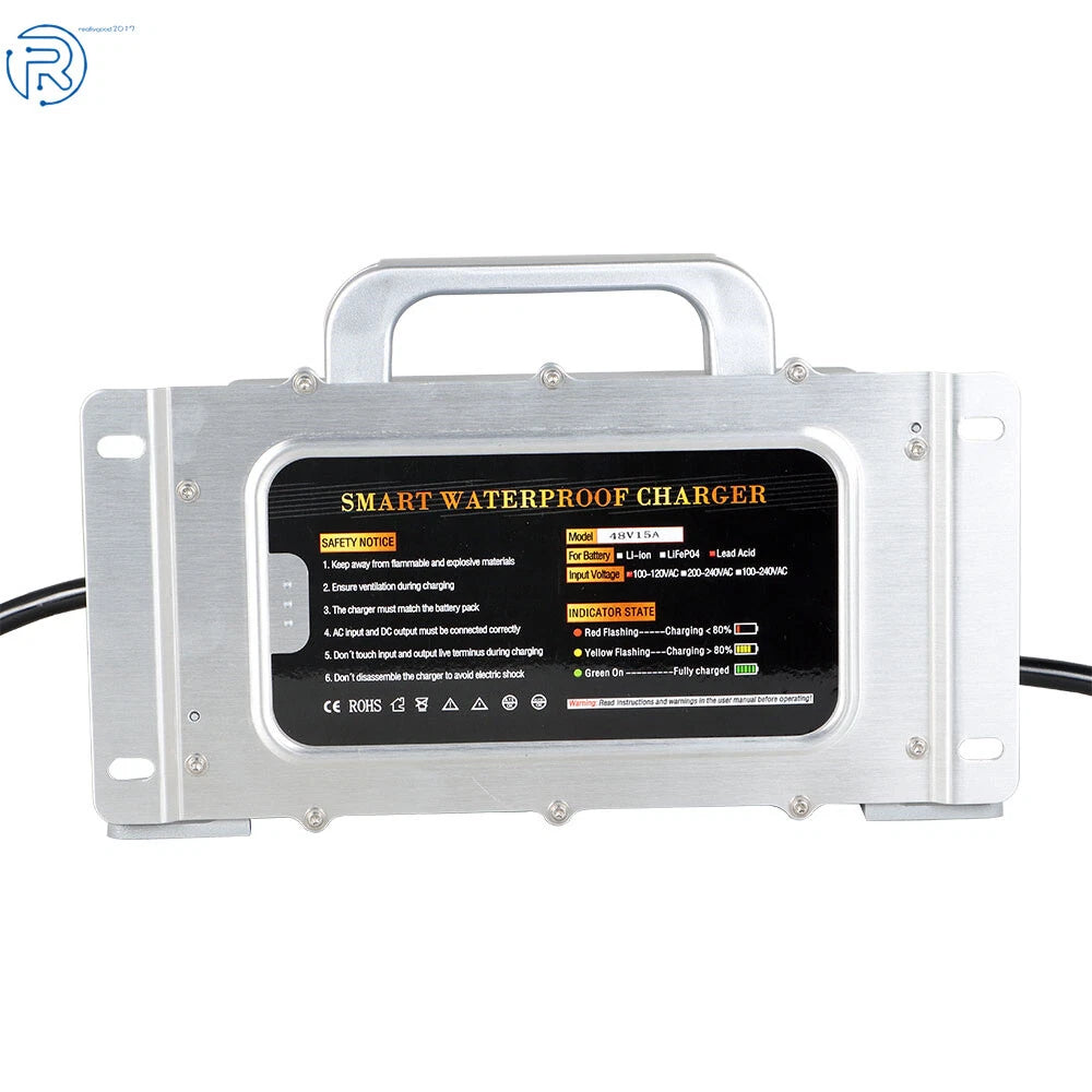 15 AMP Battery Charger for EZGO RXV & TXT (2008–2023)