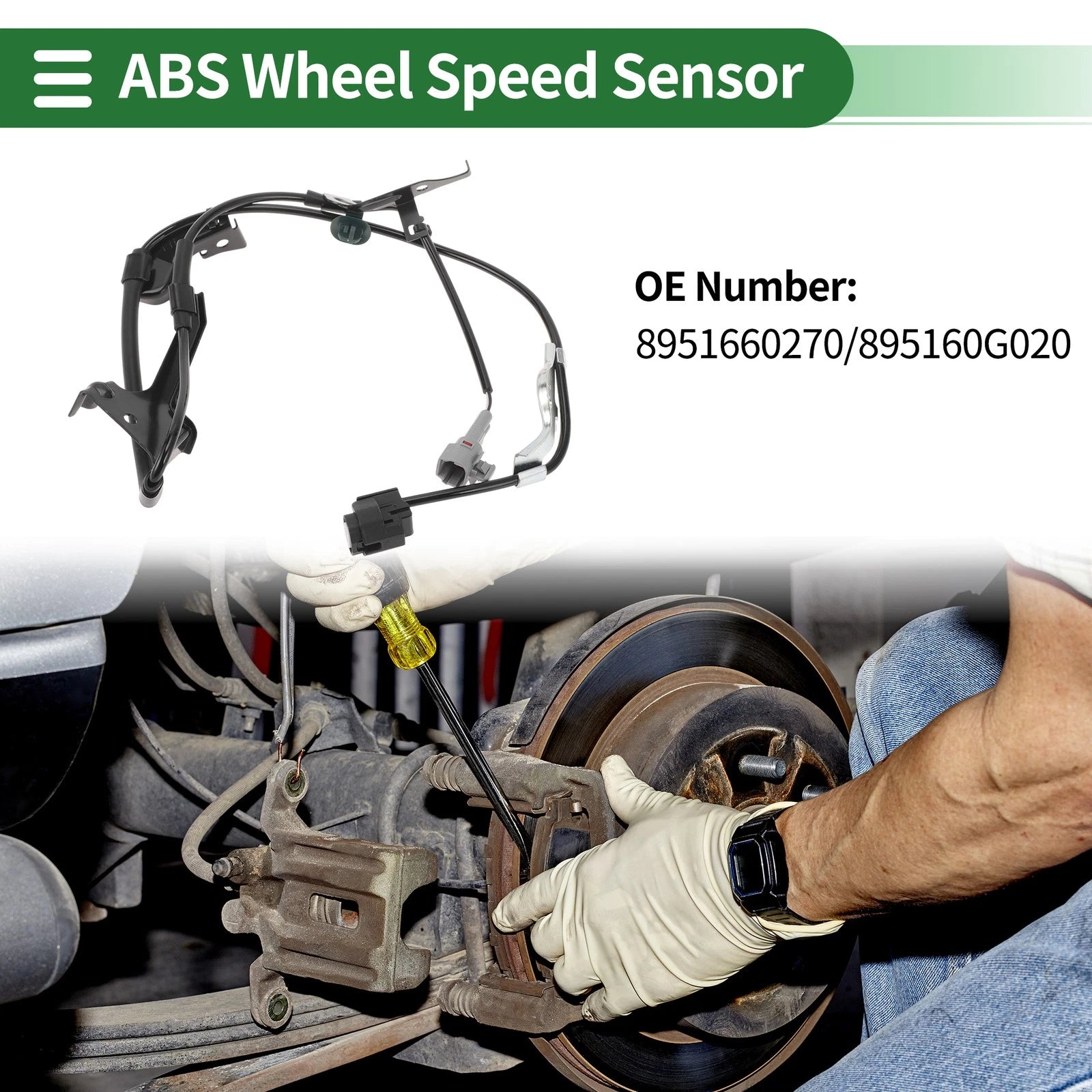 ABS Wheel Speed Sensor No. 8951660270 for Toyota 4Runner (2010–2021)