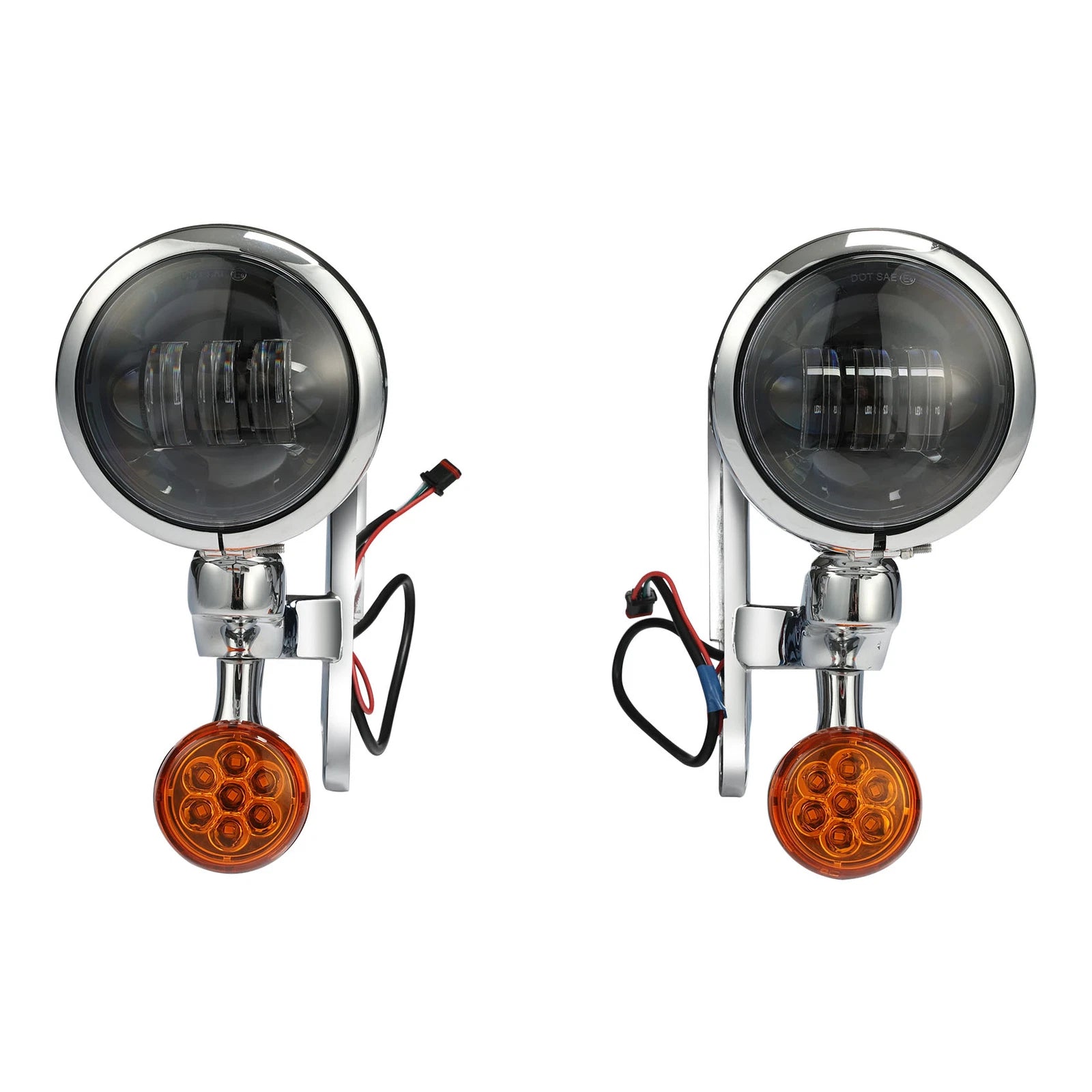 Fog Turn Signal Light Brackets for Harley Road Electra Glide (1994–2024)