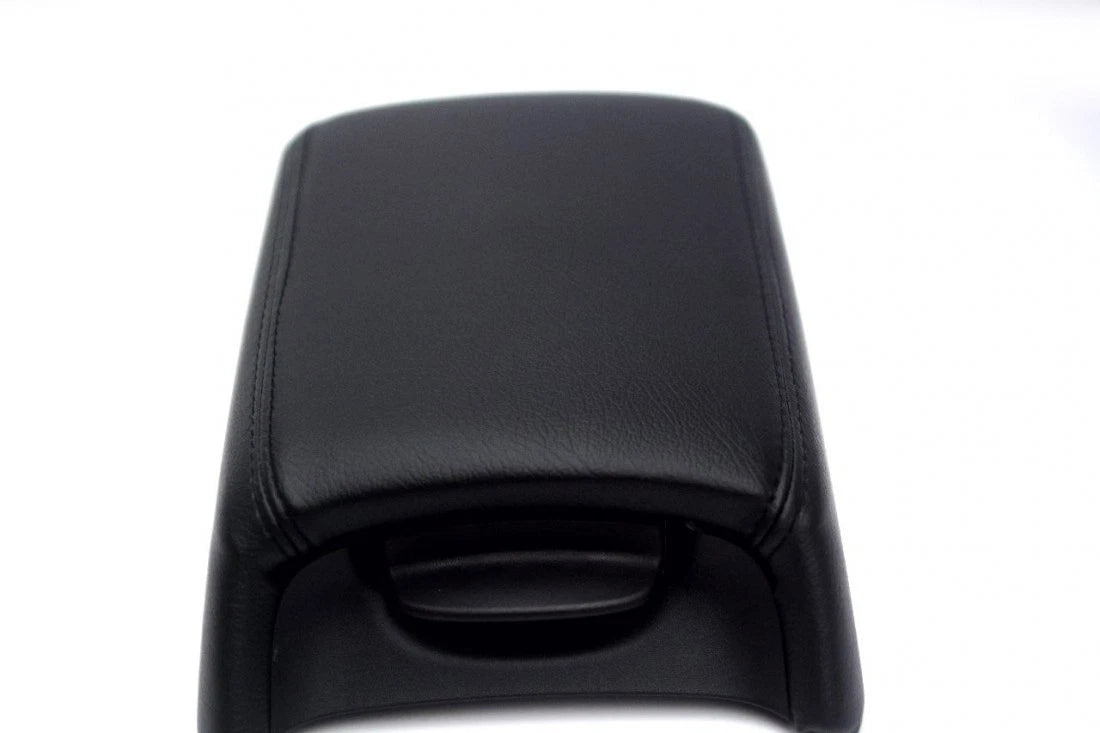 Center Console Armrest Cover for Chevrolet Malibu (2013–2015) Black Leather