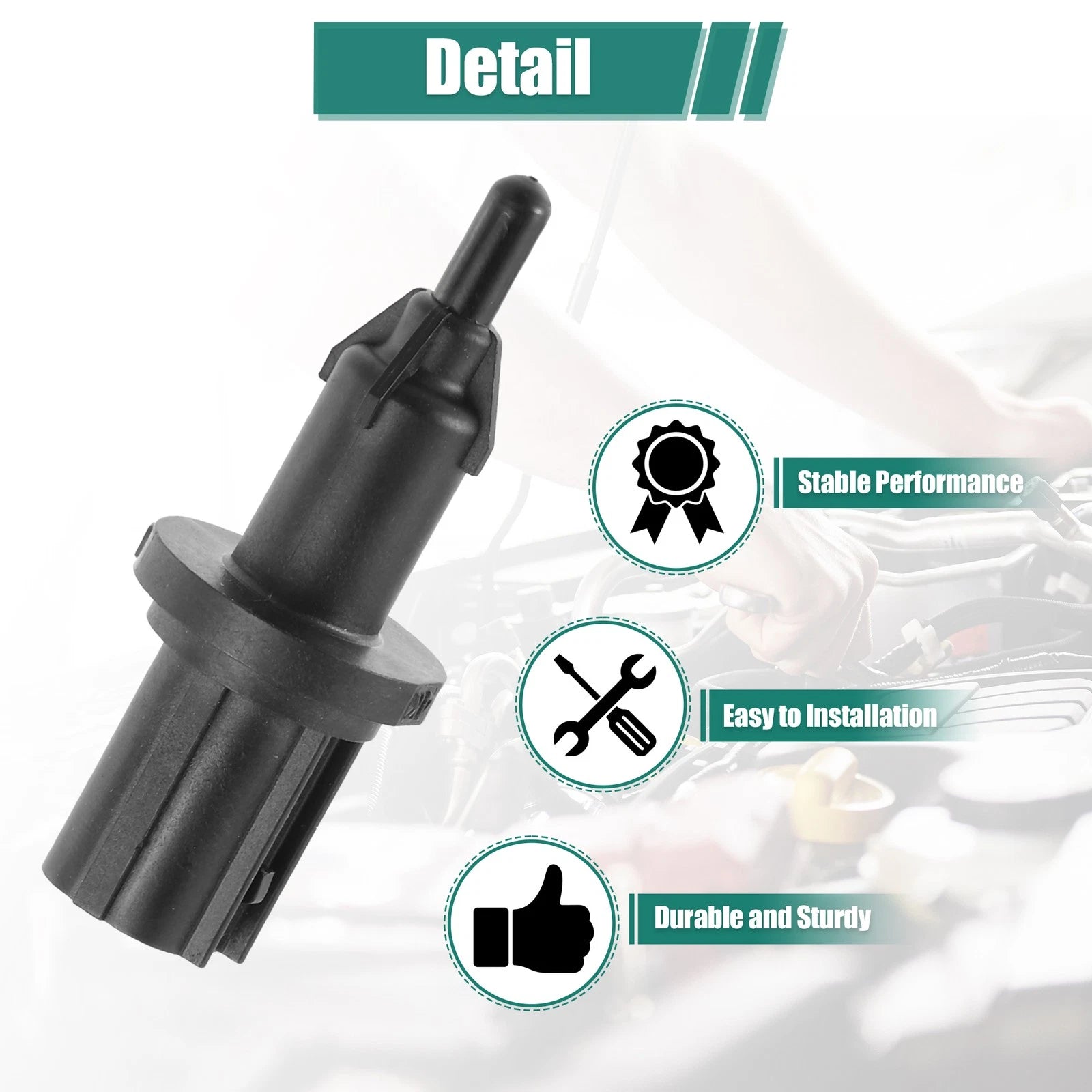 Air Intake Charge Temperature Sensor 37880PLC004 for Honda Accord (2003–2004)