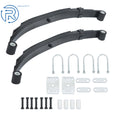 Set of 4 Leaf Springs for Trailer Axle Suspension (3500lbs)