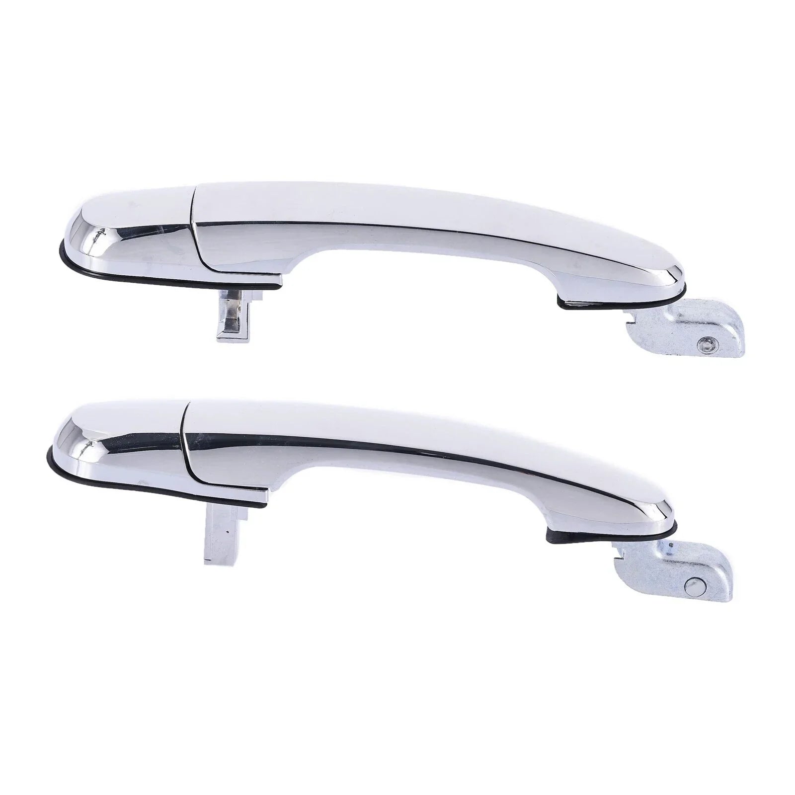 2 x Rear Left + Right Outer Door Handle Chrome for Hyundai Tucson (2004–2010)