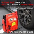 12V 300PSI Jump Starter Battery Pack with Built-in Work Light