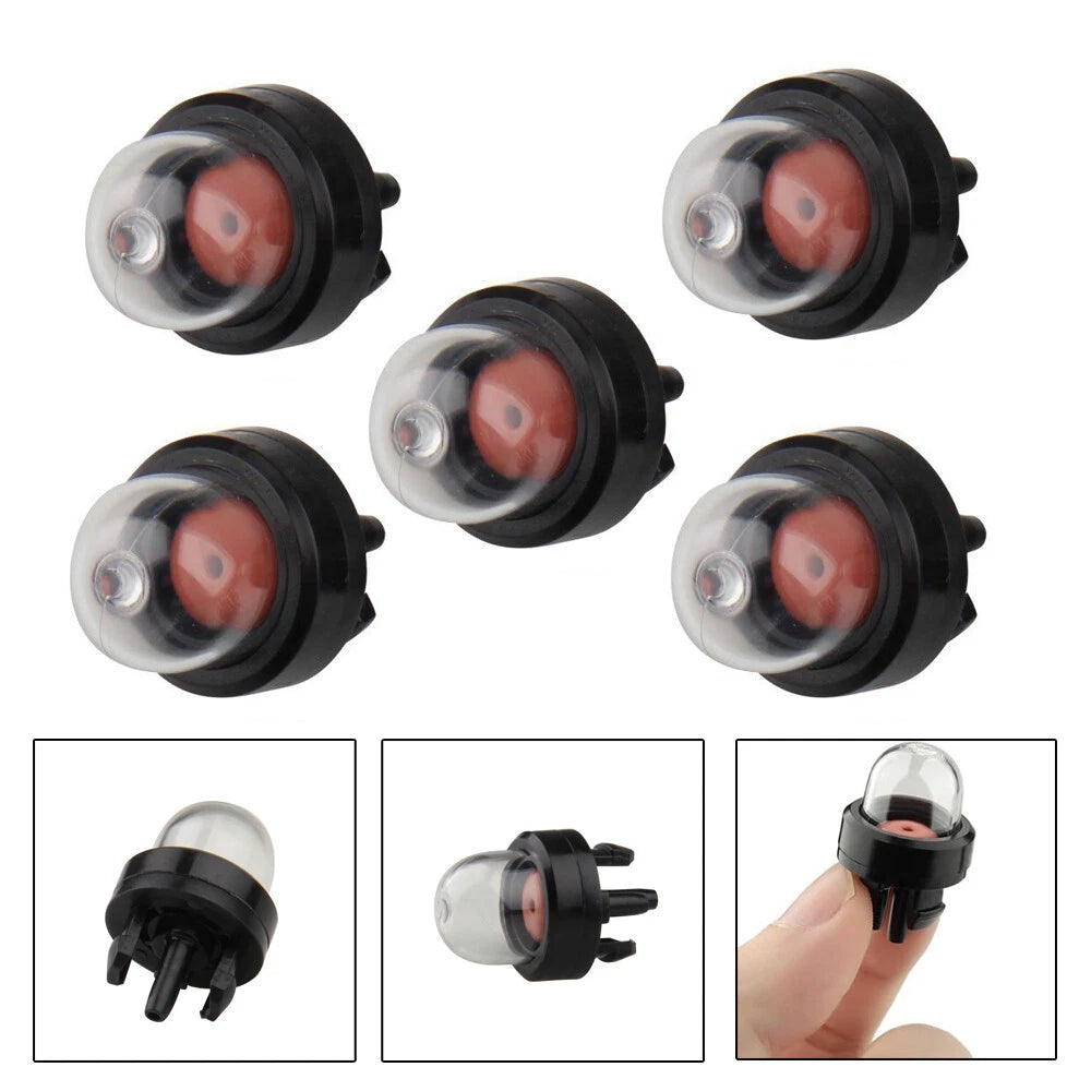 5Pcs Primer Bulb Pump for Homelite Echo Husqvarna Craftsman Walbro Chainsaw