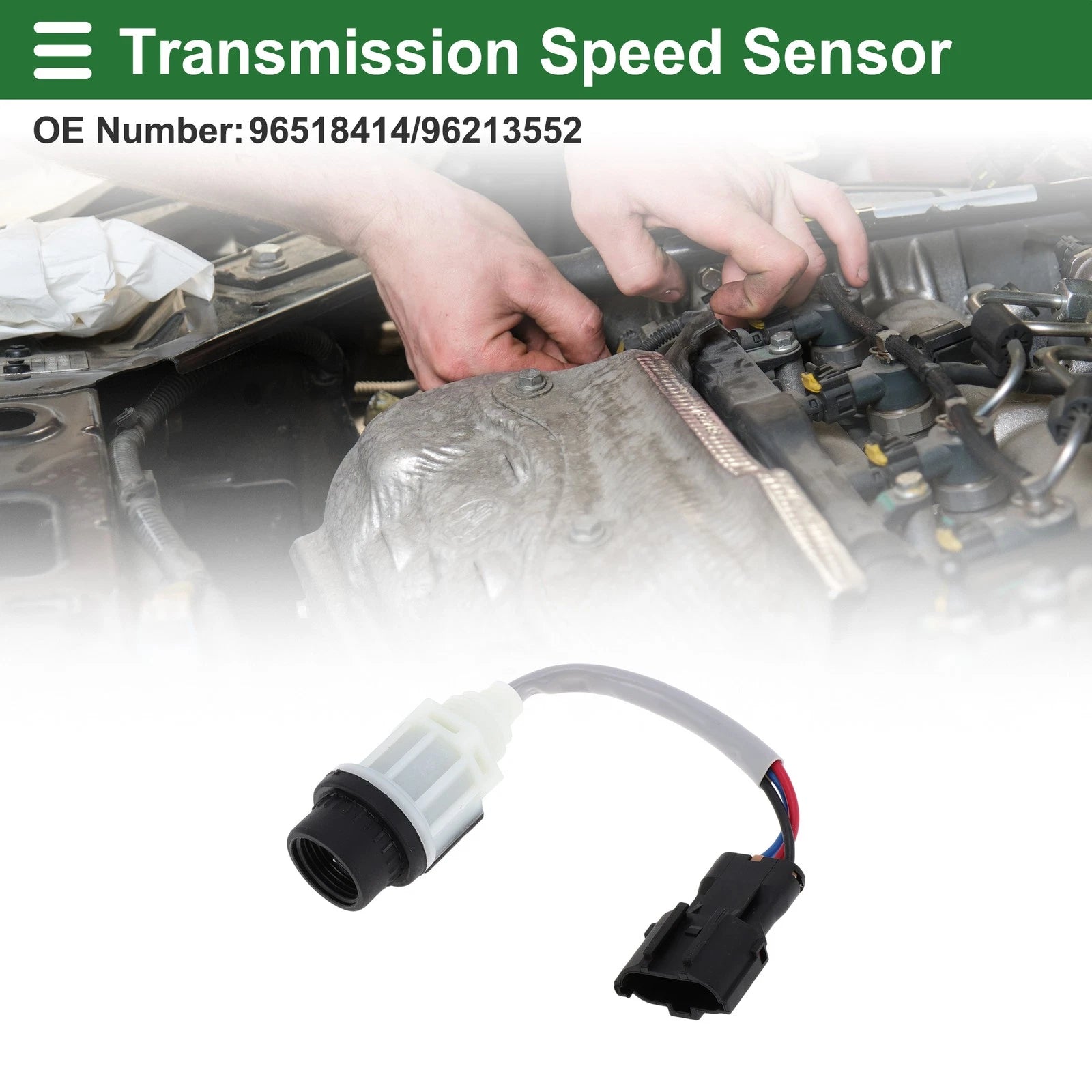 Transmission Speed Sensor for Chevrolet Spark M150 (2000–2006) No.96518414