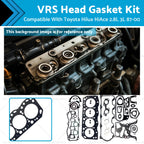 VRS Head Gasket Kit for Toyota Hilux 4 Runner HiAce 2.8 3L Diesel (1987–2000)