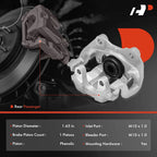 Rear Right Brake Caliper with Bracket for Mercedes-Benz E350 E400 CLS400 (2010–2017)