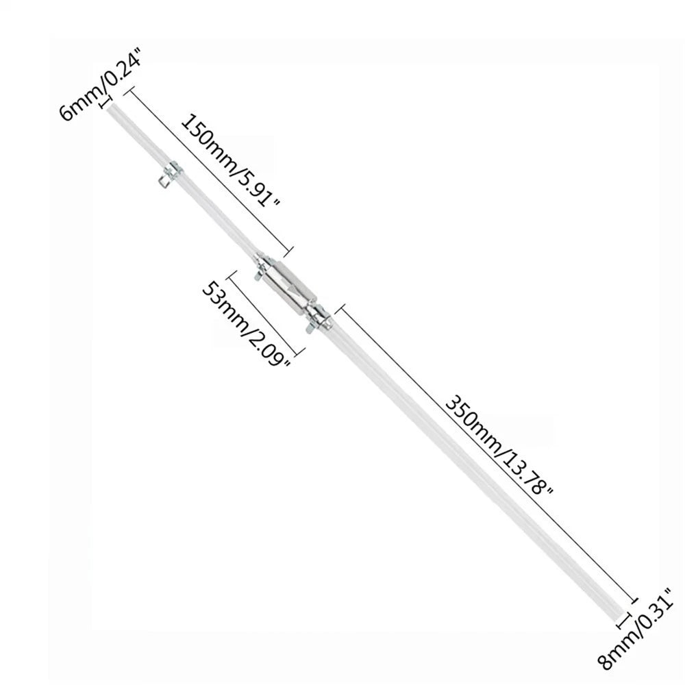 Clutch Brake Bleeder Hose Way Valve Tube Tool for Motorcycle Car