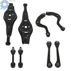 Set of 8 Rear Upper & Lower Control Arms w/ Bushing for Volkswagen Eos (2007–2008)