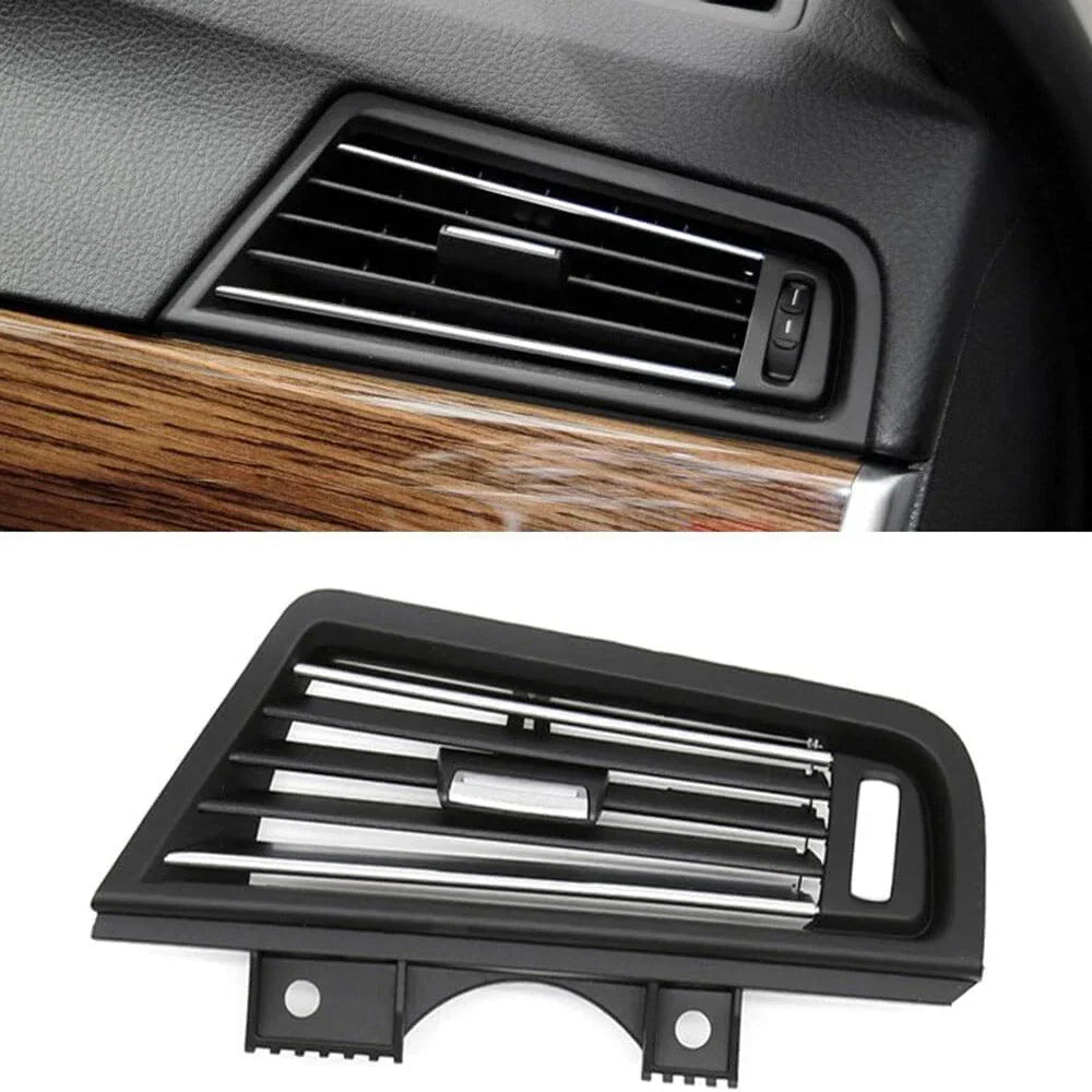 Chromed AC Vent Grille Cover for BMW Front Dashboard (2007-2013)
