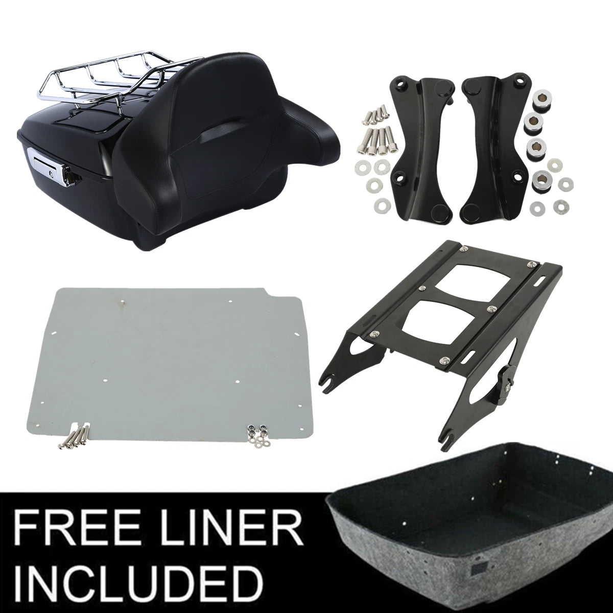 Trunk Pad Rack Docking Kit for Harley Electra Glide (2014–Present)