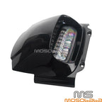 Black Fairing w/9.8'' LED Headlight DRL for Harley Fat Bob FXFB FXFBS (2018-2022)