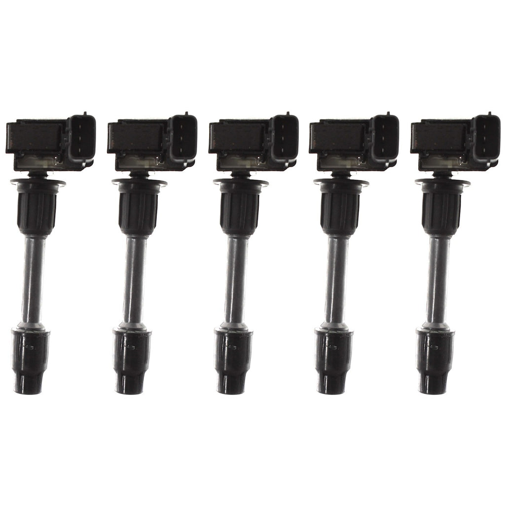 Set of 5 Ignition Coils for Nissan Pathfinder, Infiniti QX4 (2000–2001)