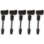 Set of 5 Ignition Coils for Nissan Pathfinder, Infiniti QX4 (2000–2001)