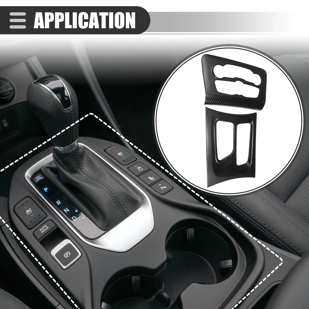 Carbon Fiber A/C Panel Trim for Dodge Charger (2015–2022) 723115078152