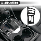 Carbon Fiber A/C Panel Trim for Dodge Charger (2015–2022) 723115078152