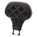 Black Rider Driver Backrest for Harley Touring CVO Street Road Glide (1988-2023)