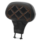 Black Rider Driver Backrest for Harley Touring CVO Street Road Glide (1988-2023)