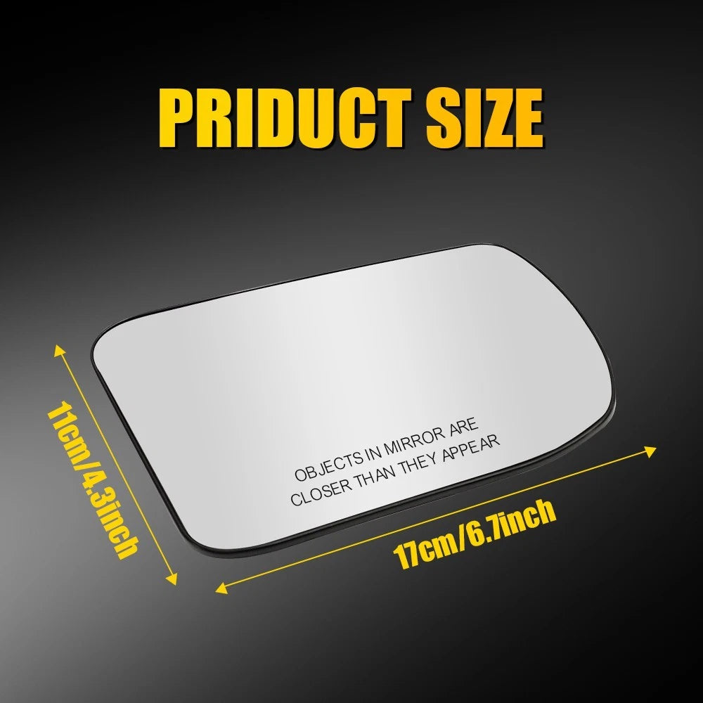 Heated Right Passenger Side Mirror Glass for Nissan Altima (2013–2018)