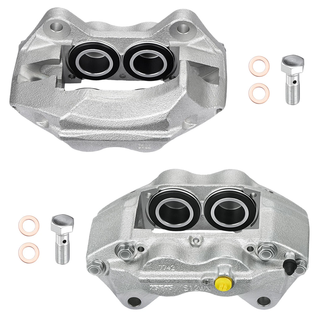 Set of 2 Front Disc Brake Calipers for Toyota Tacoma (1995–2004)