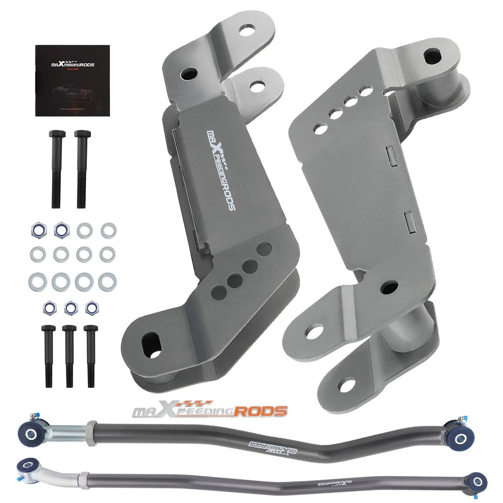 2"-4" Lift Adjustable Track Bar Control Arm Bracket for Jeep Wrangler JK (2007–2018)