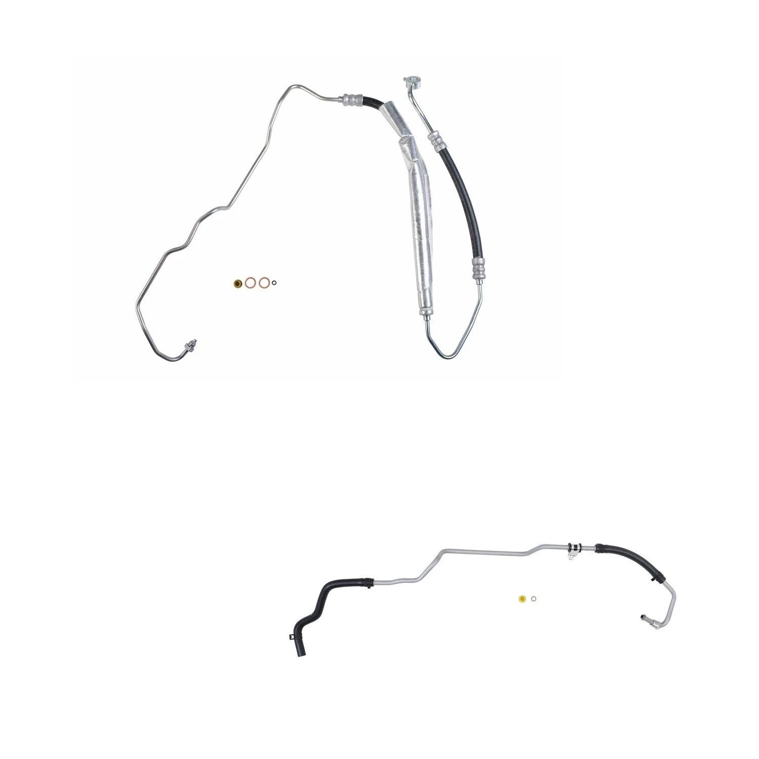 Sunsong Power Steering Pressure & Return Line Hose Kit for Kia Sedona (2006–2010)