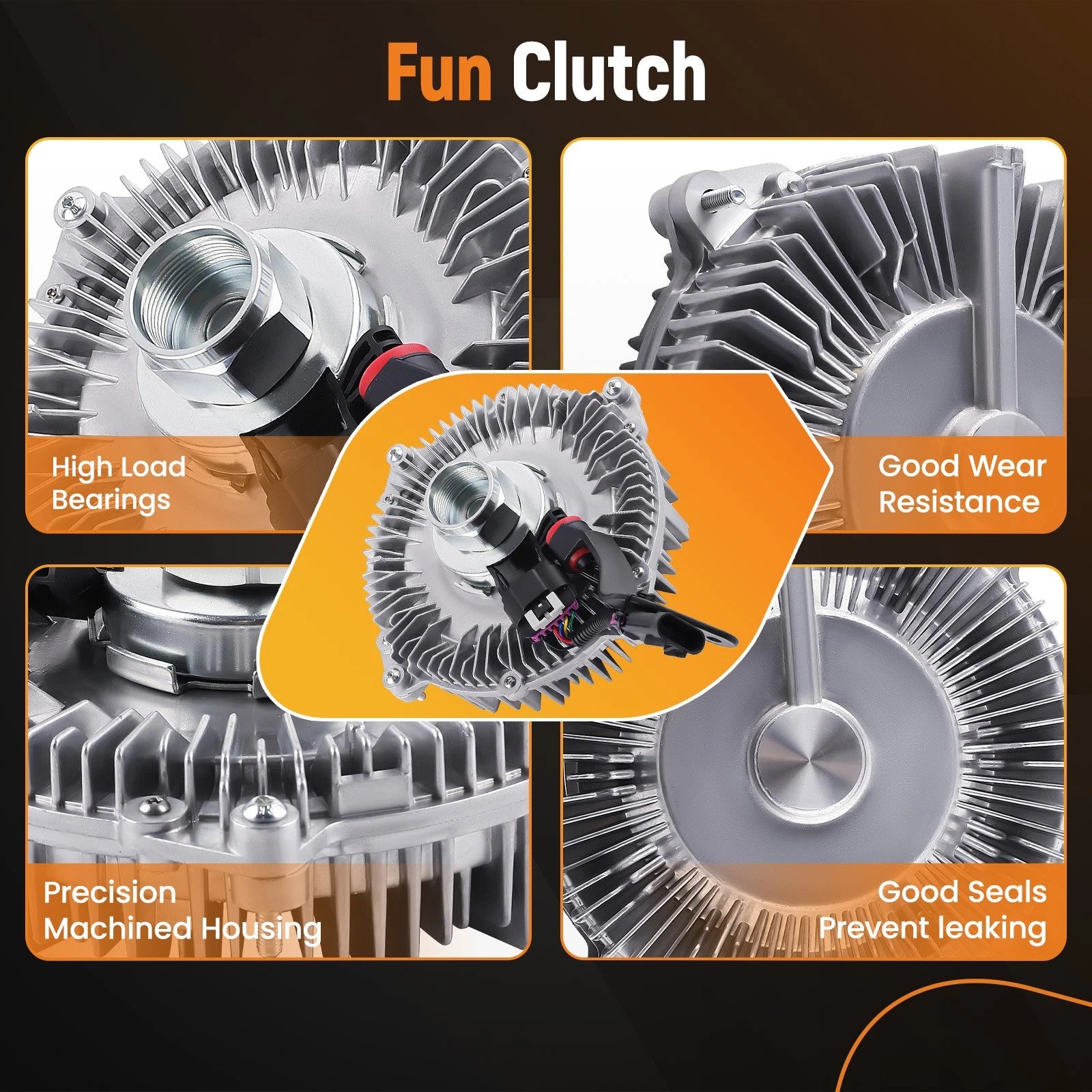 Cooling Fan Clutch for Ram 2500 3500 4500 5500 (2013-2017)
