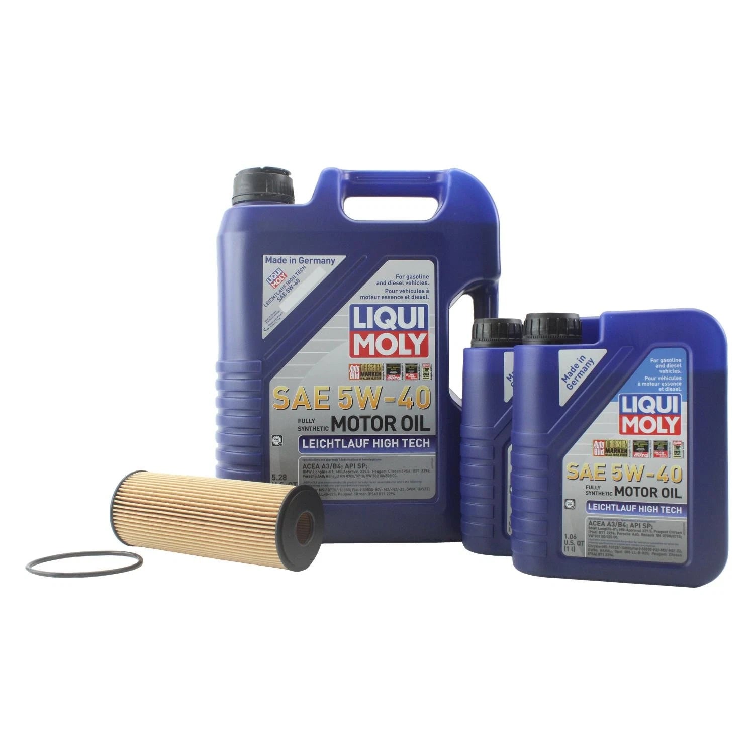 Engine Oil Change Kit 5W-40 for Mercedes R129 W202 (1990–2000) - 7L Liqui Moly