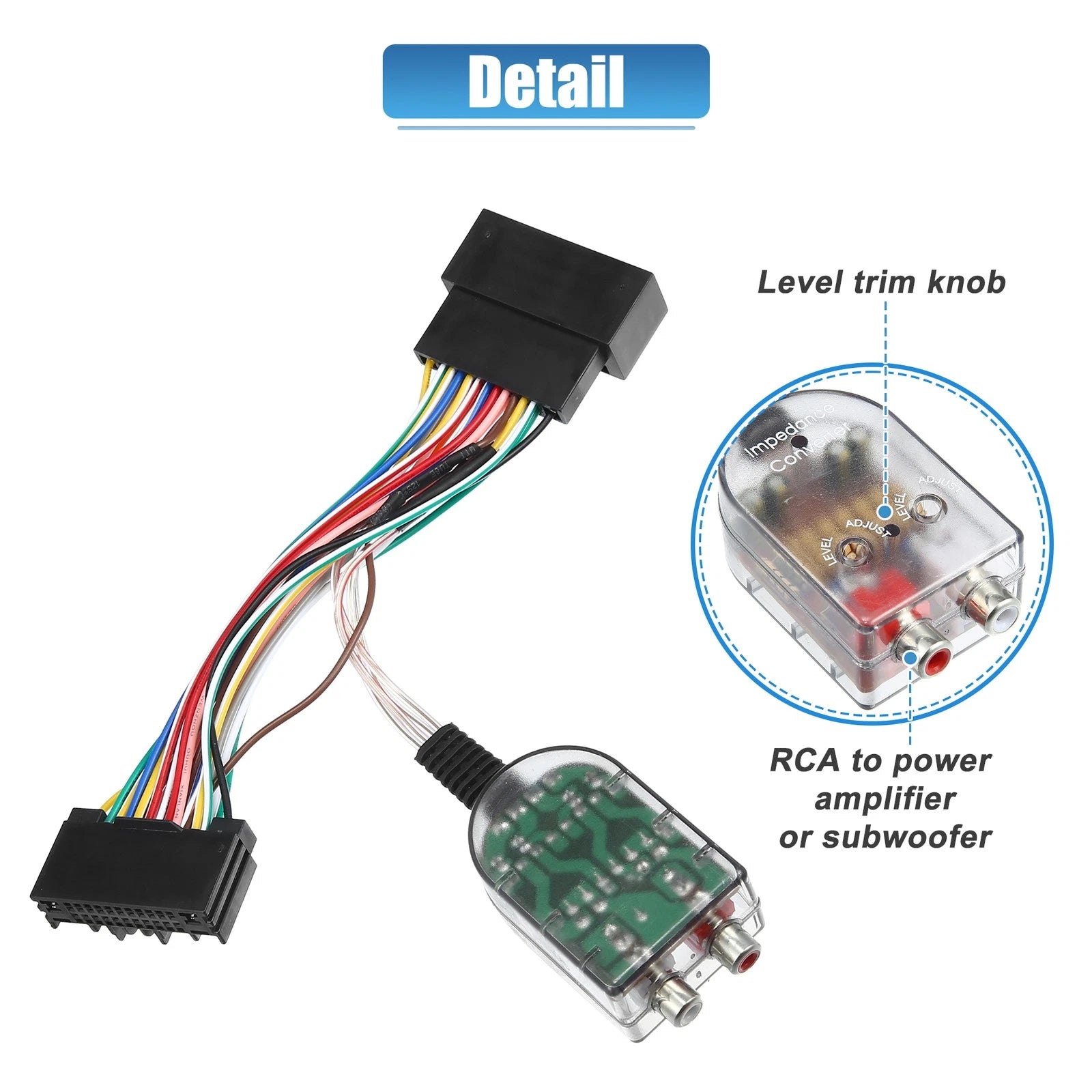 Amplifier Adapter Interface for Ford F-150 (2015–2023) Multicolor