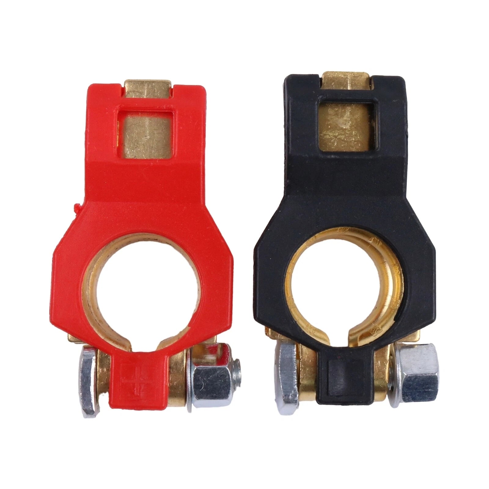 Set of 2 Positive Negative Battery Terminals for Toyota Forklift (80982-76014-71)