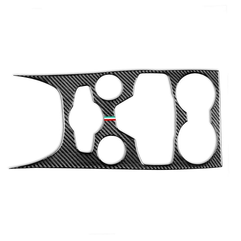 Center Console Gear Shift Box Panel Cover Trim for Alfa Romeo Giulia Stelvio (2017–2023)