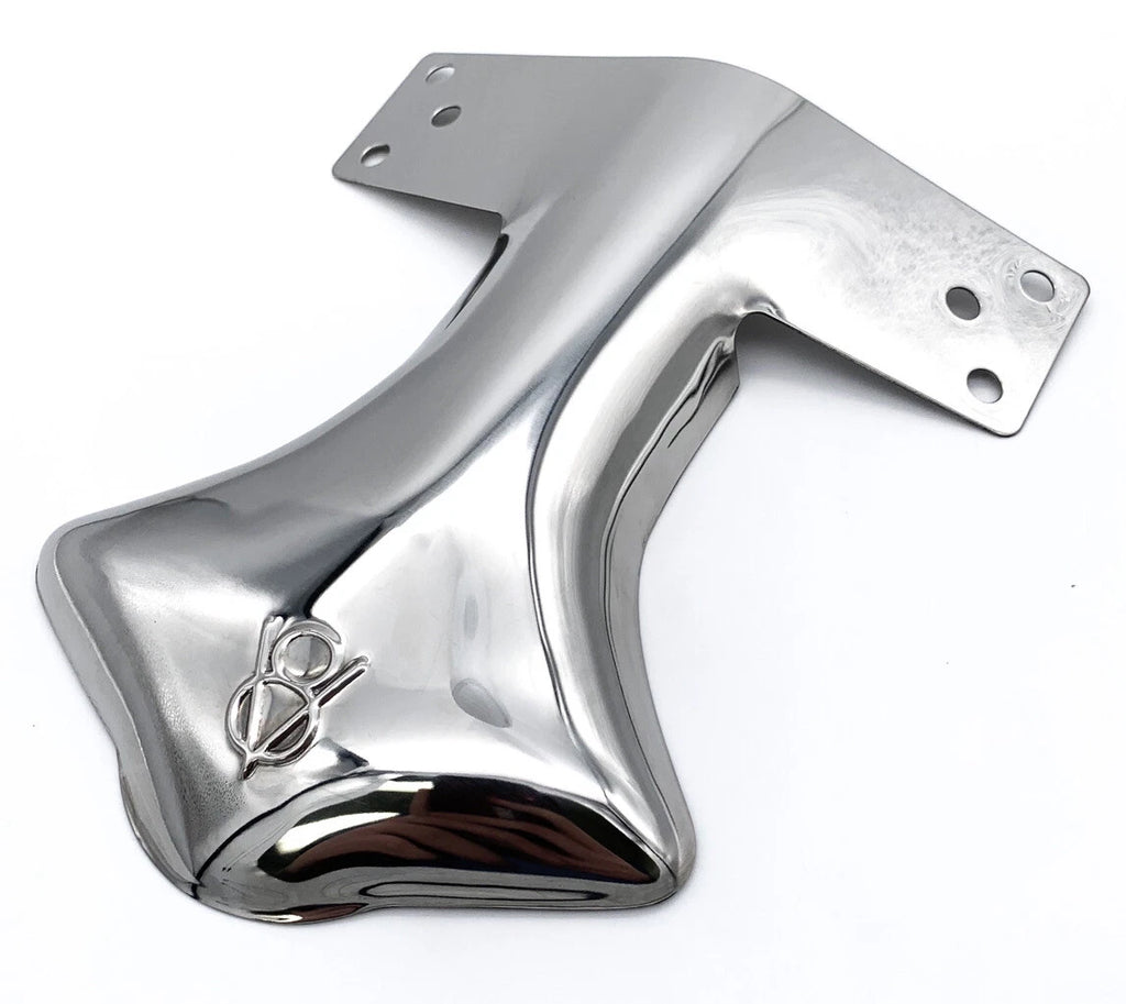 Universal Custom Exhaust Tailpipe Deflector Shield Stainless for Ford V8 (2015–2023)