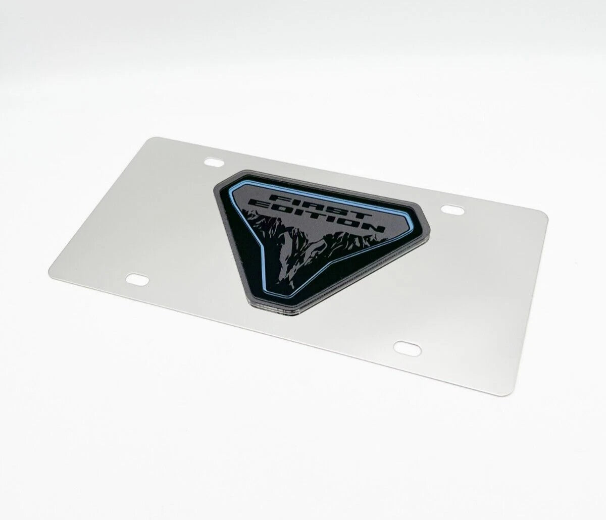 License Plate Frame Premium Chrome for Ford Bronco First Edition (2021–2024)