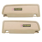 Set of 2 Sun Visors for Honda Civic (2006-2011) Beige
