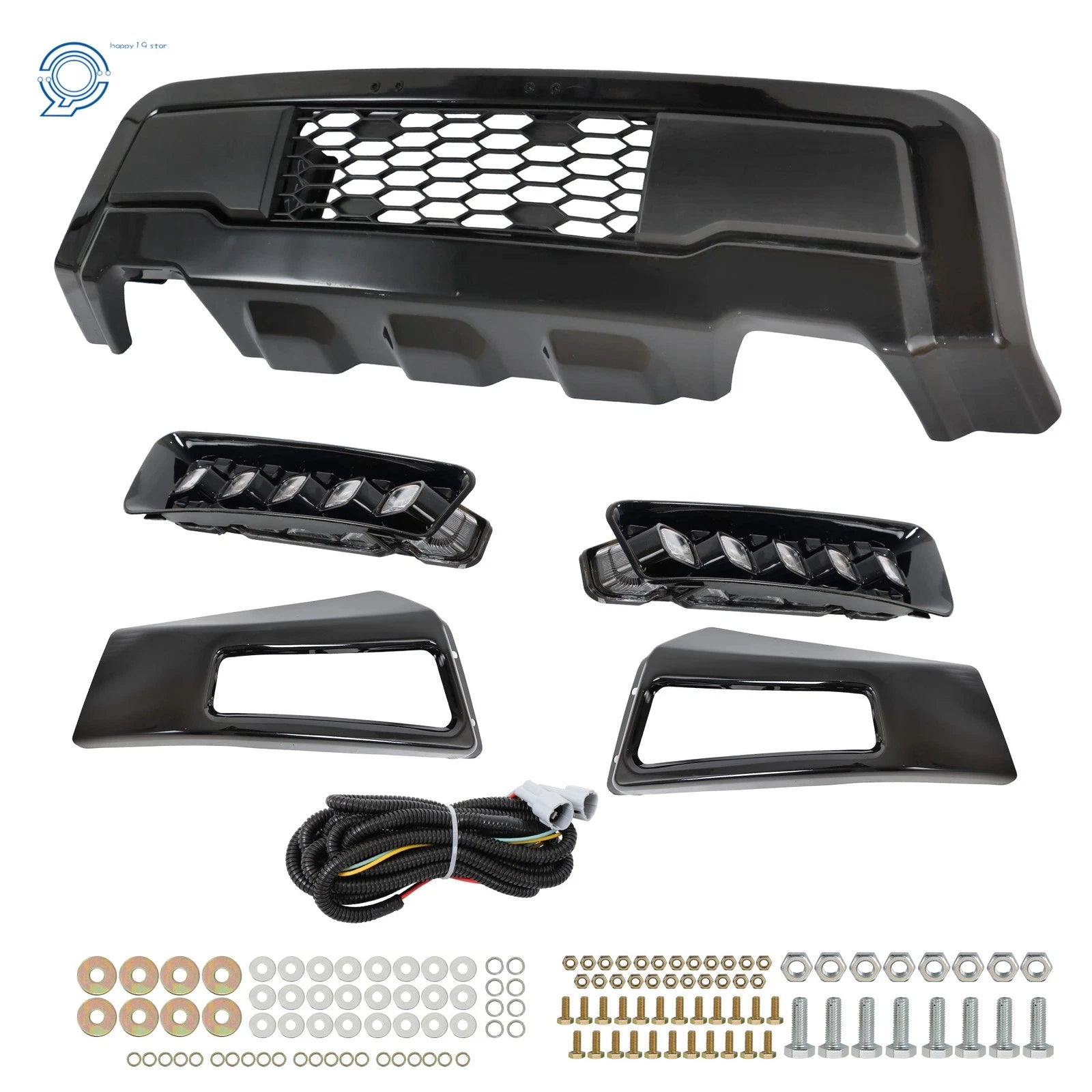 Front Bumper with LED Lights for Ford F-150 Raptor (2009–2014)