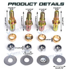 Door Hinge Pin & Bushing Kit for Chevy Silverado GMC Sierra (1999-2002)