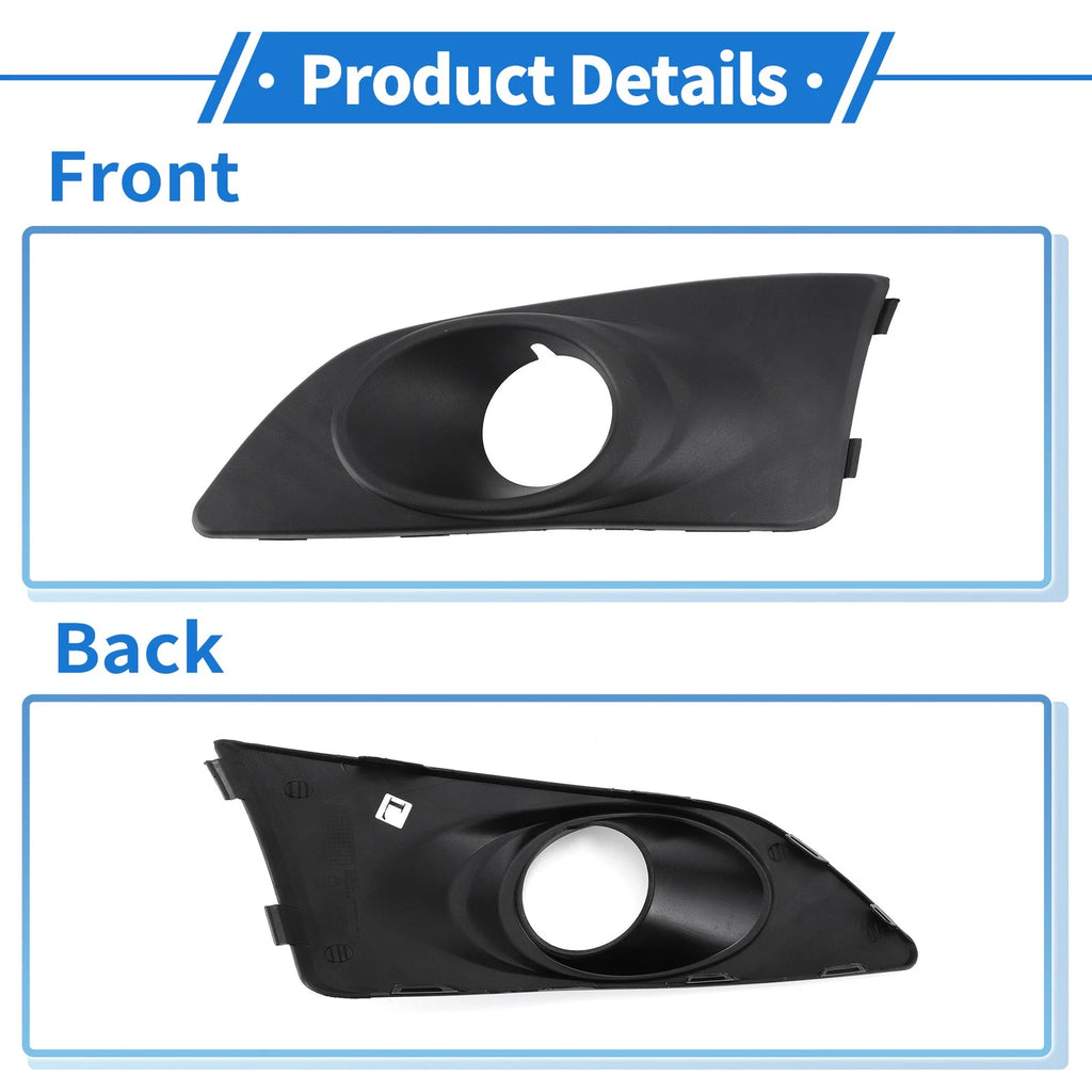 1 Pc Fog Light Grill for Chevrolet Aveo (2011–2014) No. 96694767