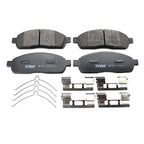 DuraGo Rear Rotors & TRW Pro Metallic Disc Brake Pads Kit for Ford F150 (2004–2008)