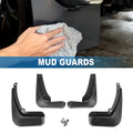 Set of 2 Front & Rear Mud Flap Splash Guards for Buick Regal Sedan (2011–2017)