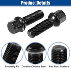 20pcs M14x1.5 Extended Wheel Lug Bolts Ball Seat 40mm for VW Audi 