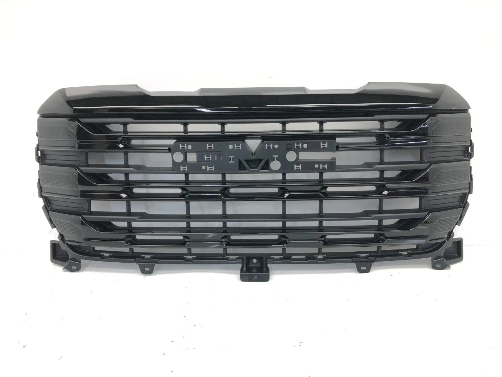 Front Upper Grille for GMC Sierra 1500 (2022–2024) #59, Black