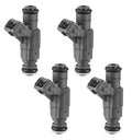 Set of 4 Fuel Injectors for Audi Volkswagen (OEM BOSCH)