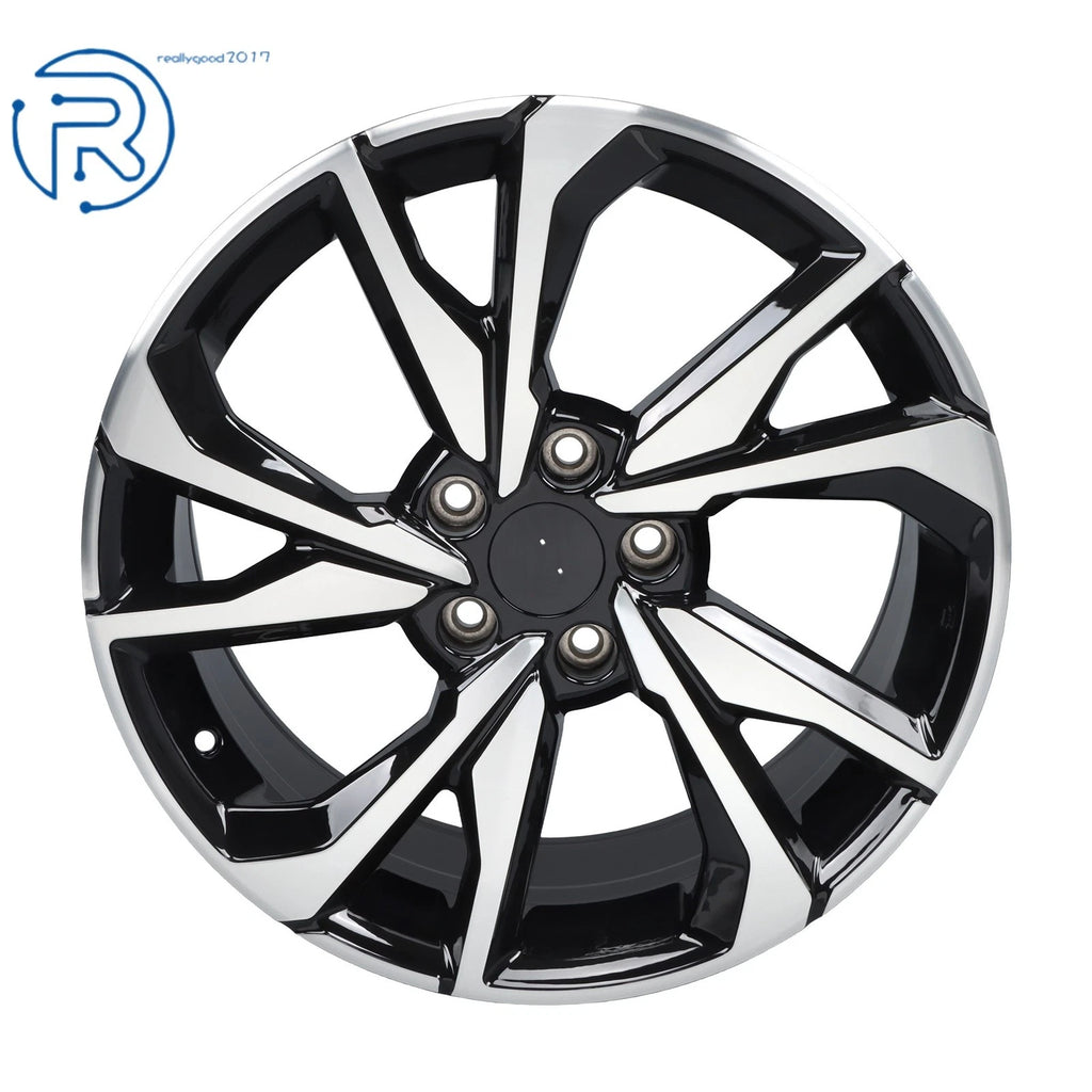 18" Alloy Wheel Rim for Honda Civic (2017-2021) Black Silver