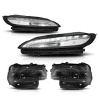 LED Daytime Running Lamps Projector Headlights for Cherokee (2014–2018)