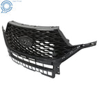 Front Upper Grille Grill Assembly for Ford Explorer ST (2020–2021) Gloss Black