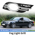 Front Left Fog Light Cover No. 2118850922 for Mercedes-Benz E320 (1996–1999)