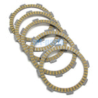 Clutch Friction Disc Plate Kit for Honda XR125L (2003–2008), XR185 (1979), XR200R (1981–2002)