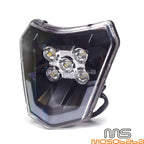 LED Strip Headlight for KTM EXC Six Days 500 450 300 690 Enduro R XC-W (2003-2023)