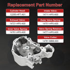 Cylinder Head Valves for Honda Foreman TRX500 Rancher TRX420 (2005–2023)